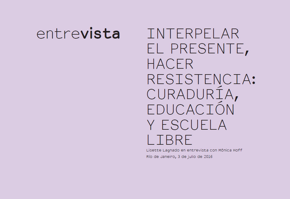 INTERPELAR EL PRESENTE, HACER RESISTENCIA - ERRATA#16
